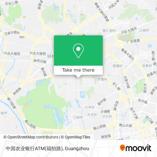 中国农业银行ATM(福怡路) map