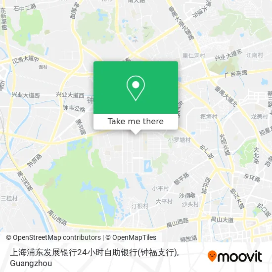 上海浦东发展银行24小时自助银行(钟福支行) map
