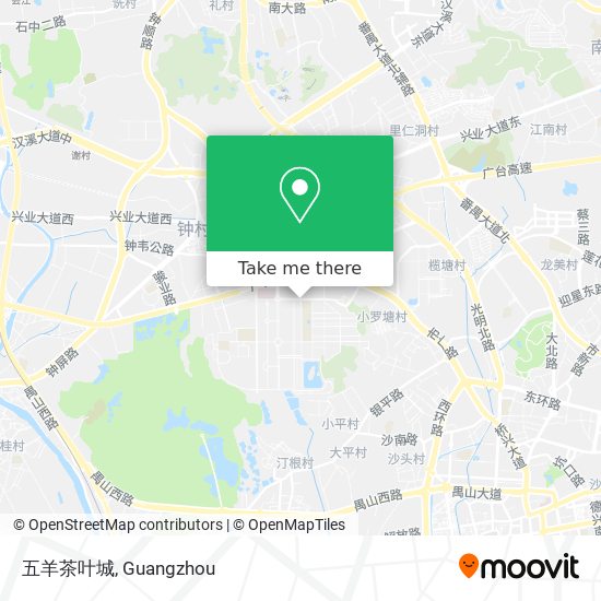 五羊茶叶城 map
