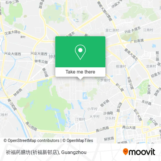 祈福药膳坊(祈福新邨店) map