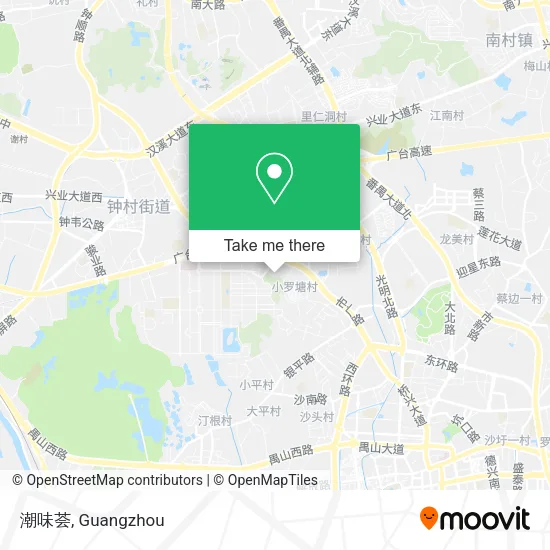 潮味荟 map
