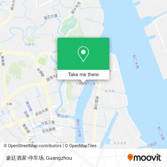 豪廷酒家-停车场 map