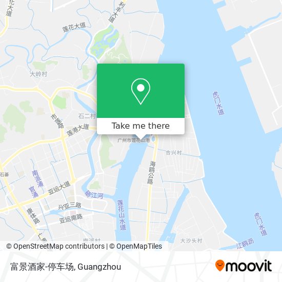 富景酒家-停车场 map