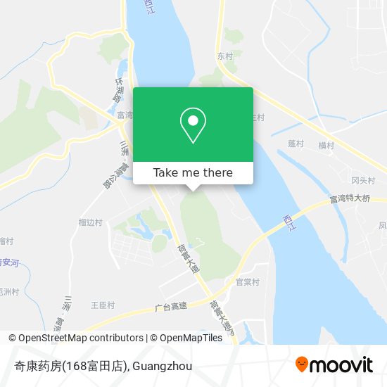 奇康药房(168富田店) map
