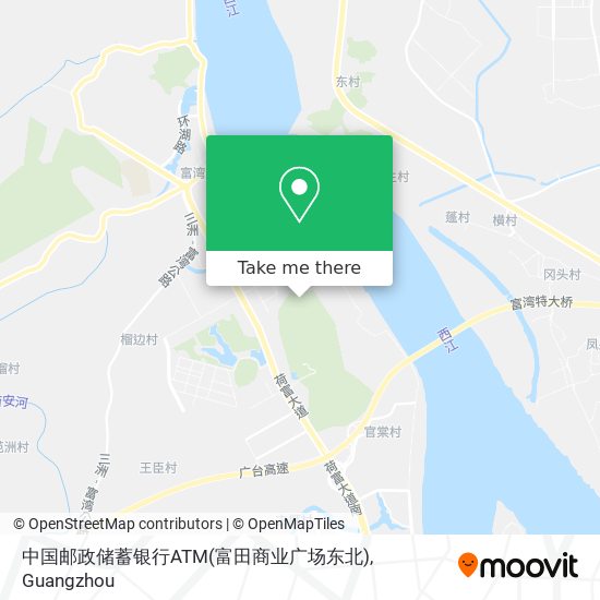 中国邮政储蓄银行ATM(富田商业广场东北) map