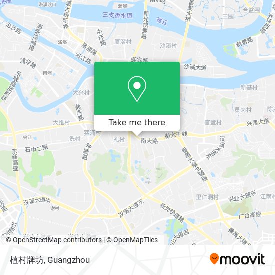 植村牌坊 map