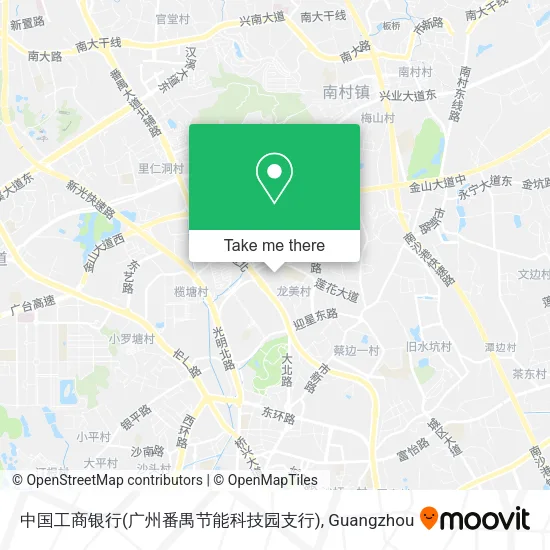 中国工商银行(广州番禺节能科技园支行) map