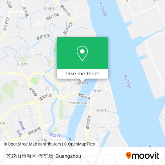 莲花山旅游区-停车场 map