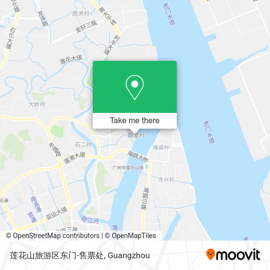 莲花山旅游区东门-售票处 map