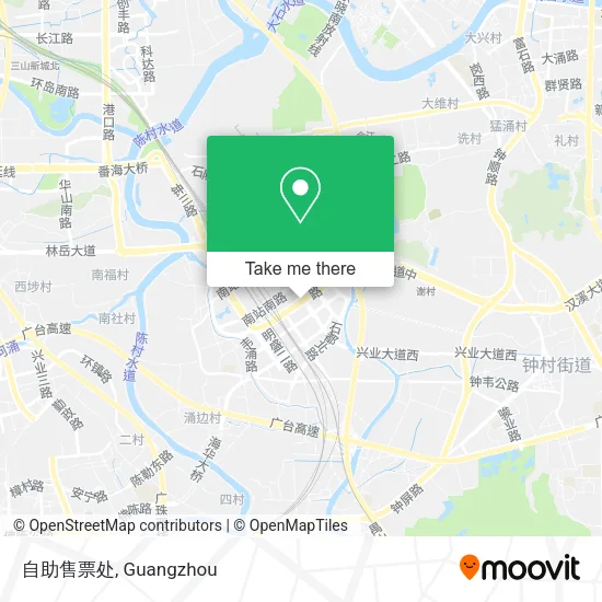 自助售票处 map