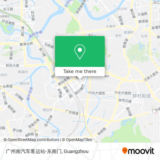 广州南汽车客运站-东南门 map