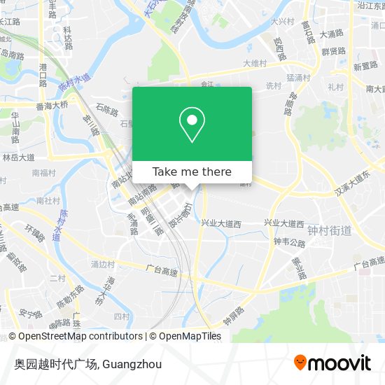 奥园越时代广场 map
