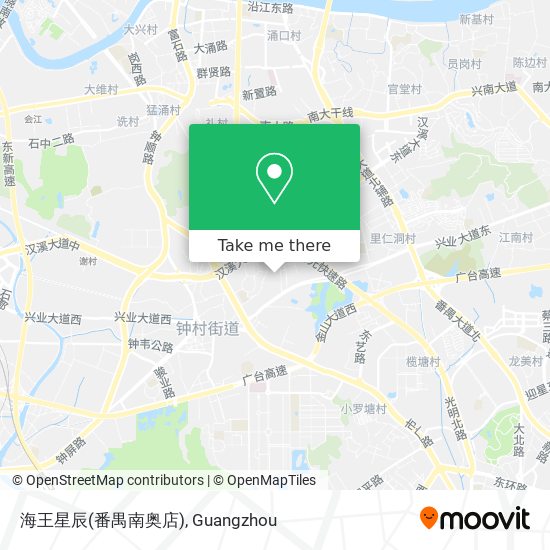 海王星辰(番禺南奥店) map