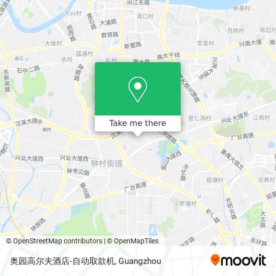 奥园高尔夫酒店-自动取款机 map