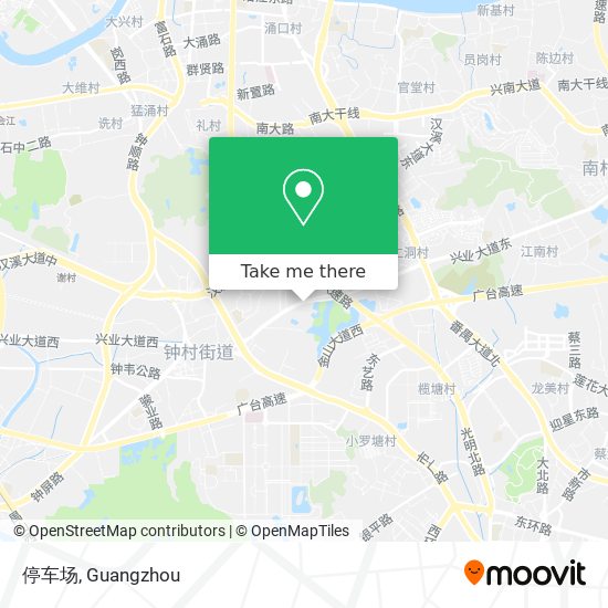 停车场 map