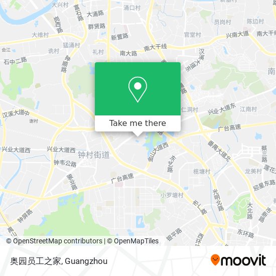 奥园员工之家 map