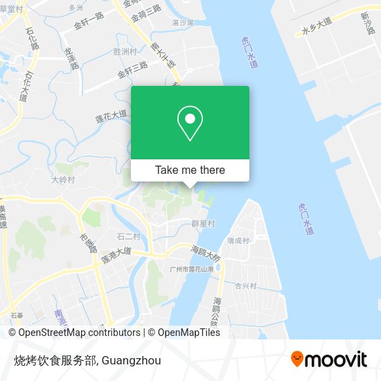 烧烤饮食服务部 map
