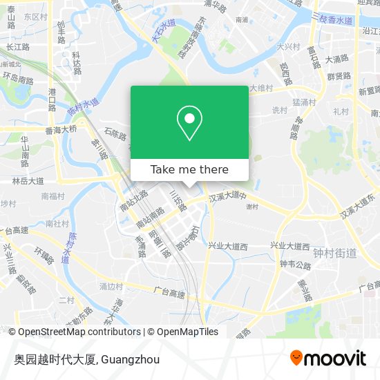 奥园越时代大厦 map