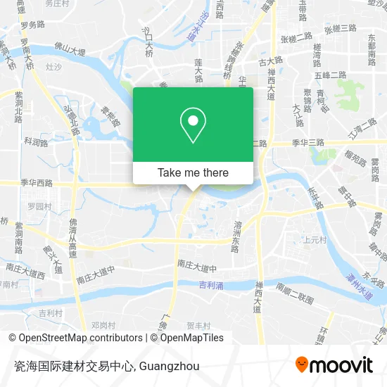 瓷海国际建材交易中心 map