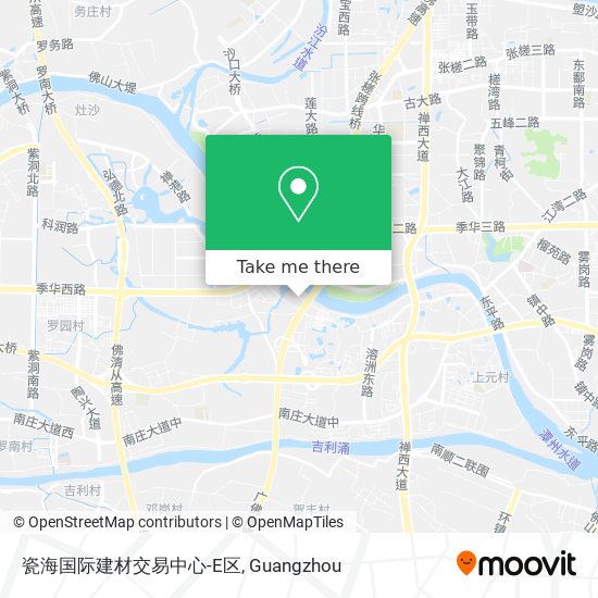 瓷海国际建材交易中心-E区 map