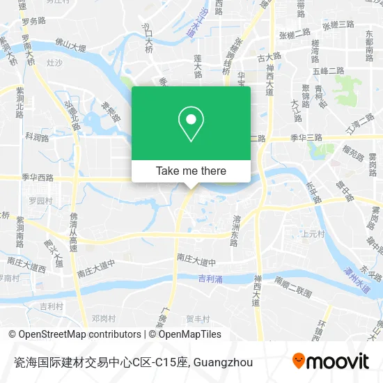 瓷海国际建材交易中心C区-C15座 map