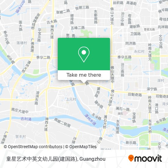 童星艺术中英文幼儿园(建国路) map