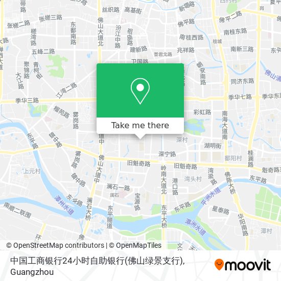 中国工商银行24小时自助银行(佛山绿景支行) map