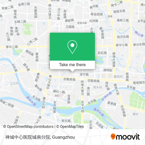禅城中心医院城南分院 map