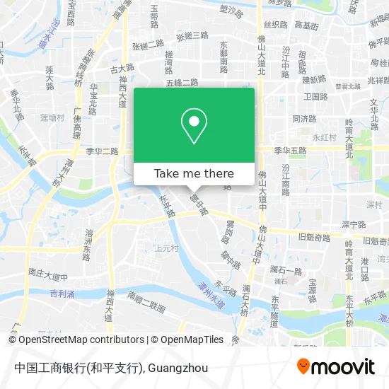 中国工商银行(和平支行) map