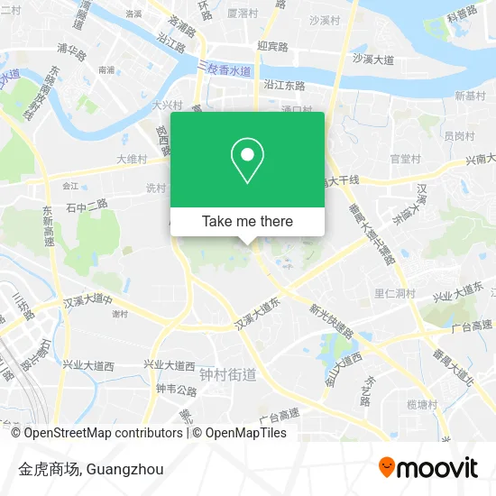 金虎商场 map