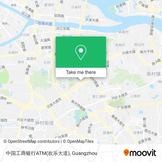 中国工商银行ATM(欢乐大道) map
