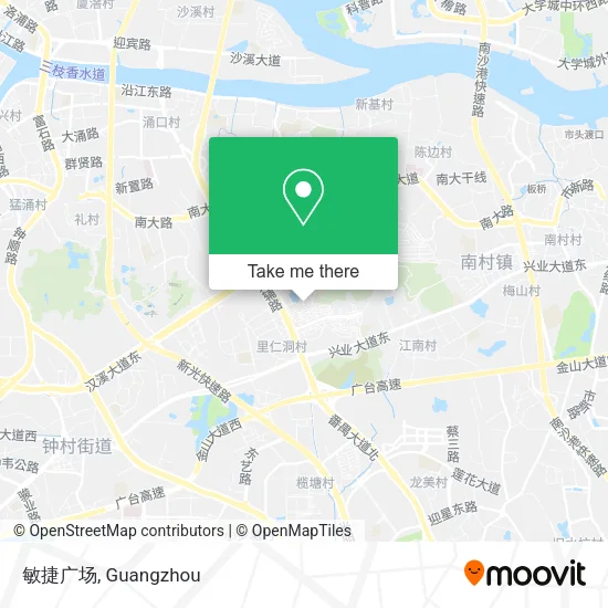 敏捷广场 map