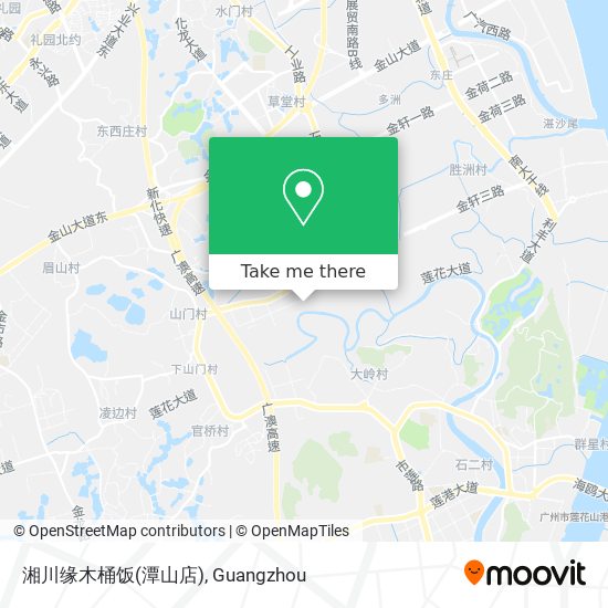 湘川缘木桶饭(潭山店) map