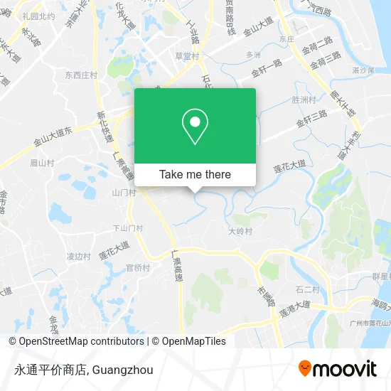永通平价商店 map
