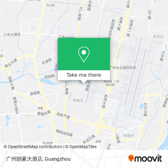 广州朗豪大酒店 map