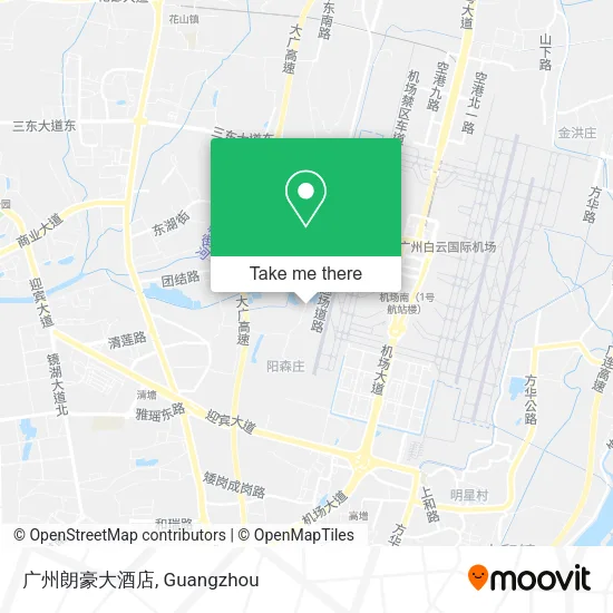 广州朗豪大酒店 map