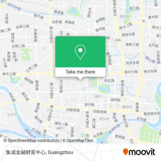 集成金融财富中心 map