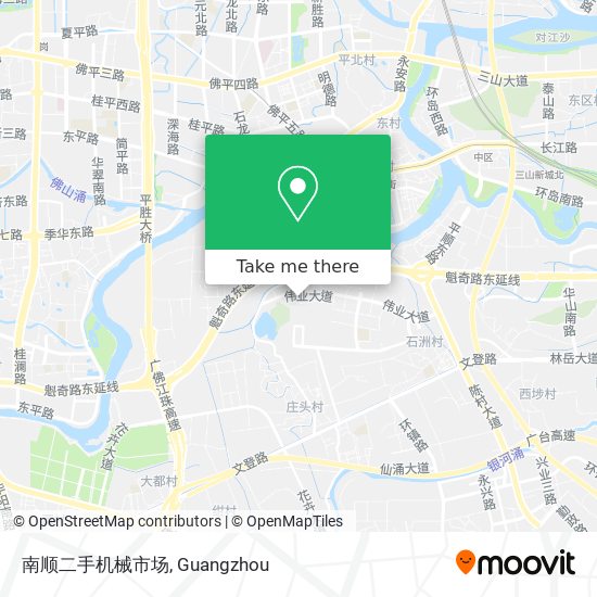 南顺二手机械市场 map