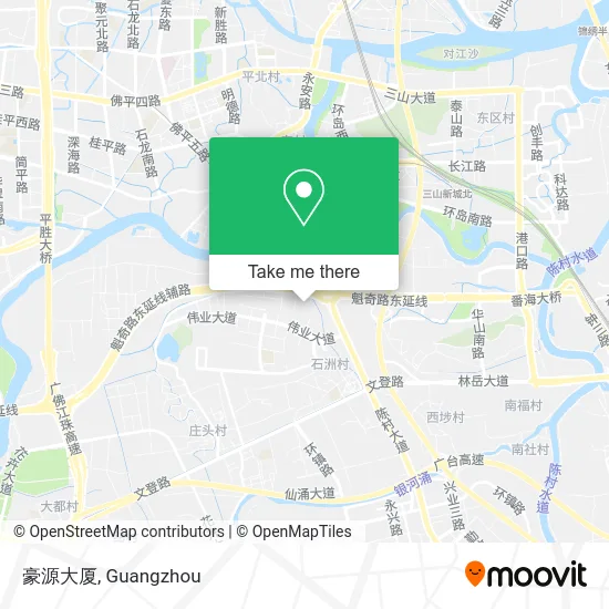 豪源大厦 map