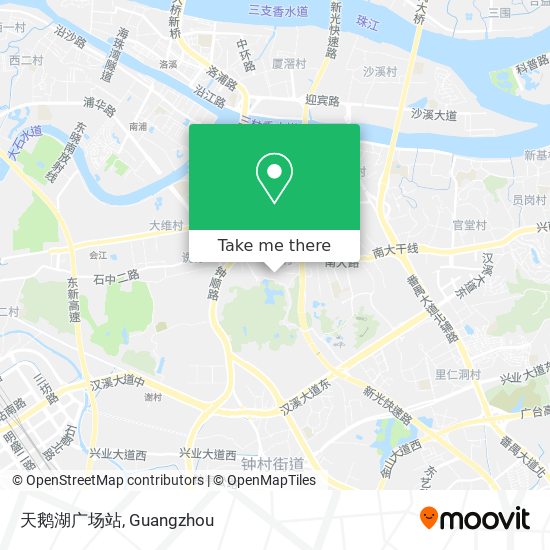 天鹅湖广场站 map