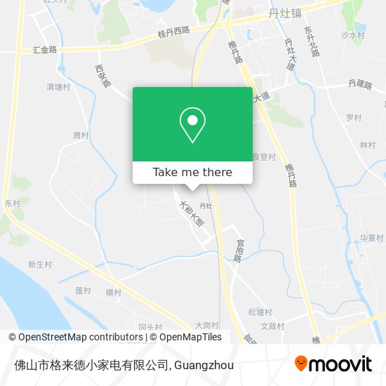 佛山市格来德小家电有限公司 map