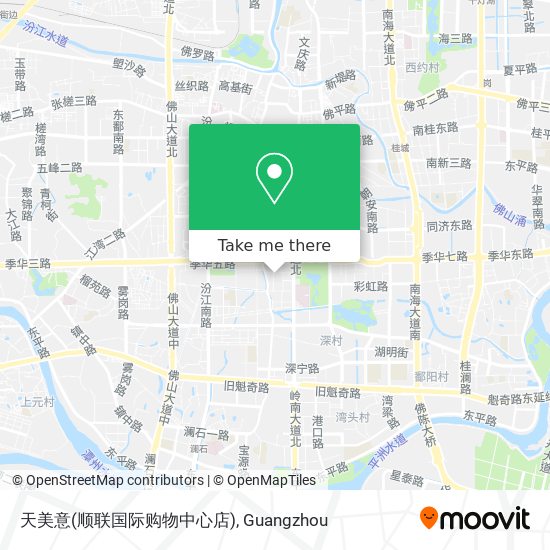天美意(顺联国际购物中心店) map