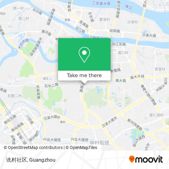 诜村社区 map