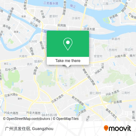 广州洪发住宿 map