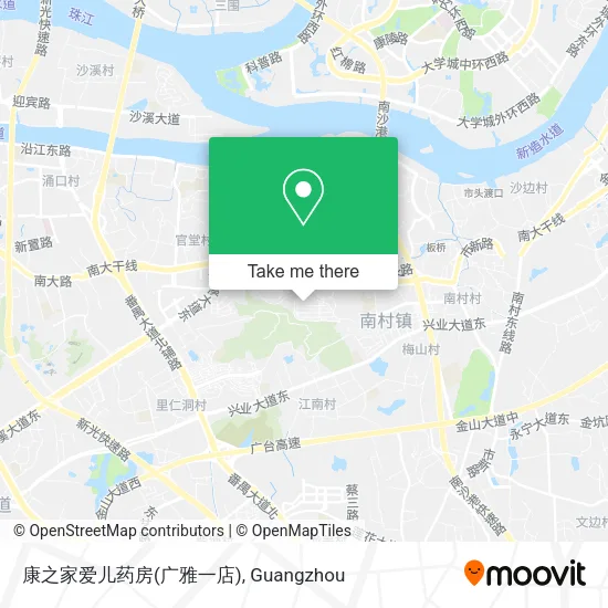 康之家爱儿药房(广雅一店) map