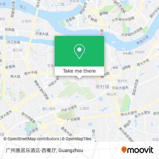 广州雅居乐酒店-西餐厅 map