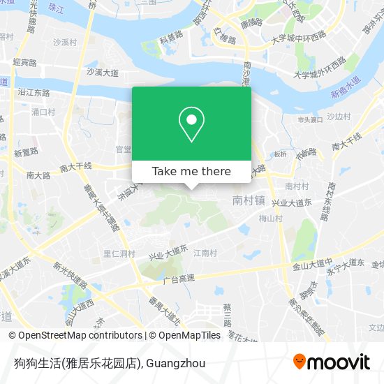 狗狗生活(雅居乐花园店) map