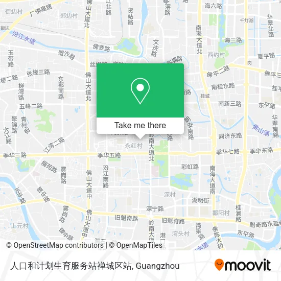人口和计划生育服务站禅城区站 map