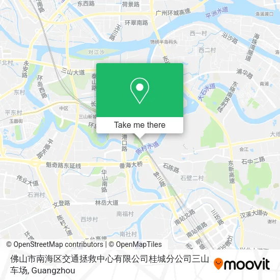 佛山市南海区交通拯救中心有限公司桂城分公司三山车场 map