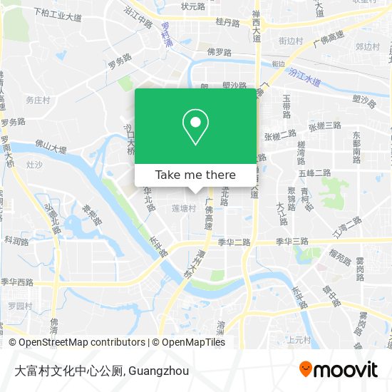 大富村文化中心公厕 map
